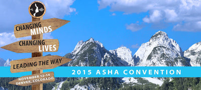 Come & Visit with Us at the 2015 ASHA Convention - BOOTH 417