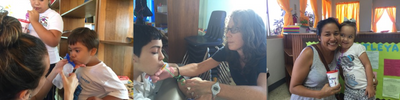 Sharing the gift of TalkTools with those living on Roatan, Honduras
