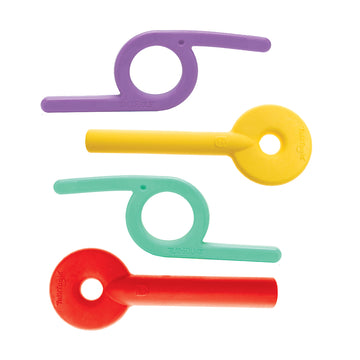 TalkTools Bite Tube Set with color-coded bite tubes and Chewys