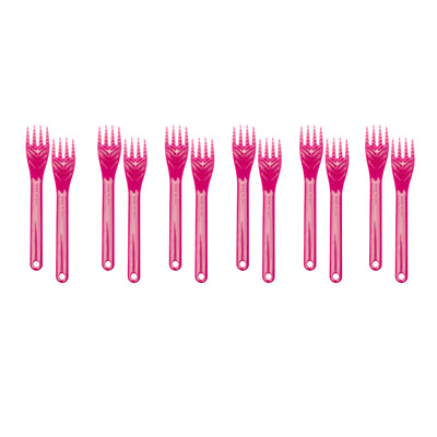 TalkTools® Magenta Fork™ (Textured)