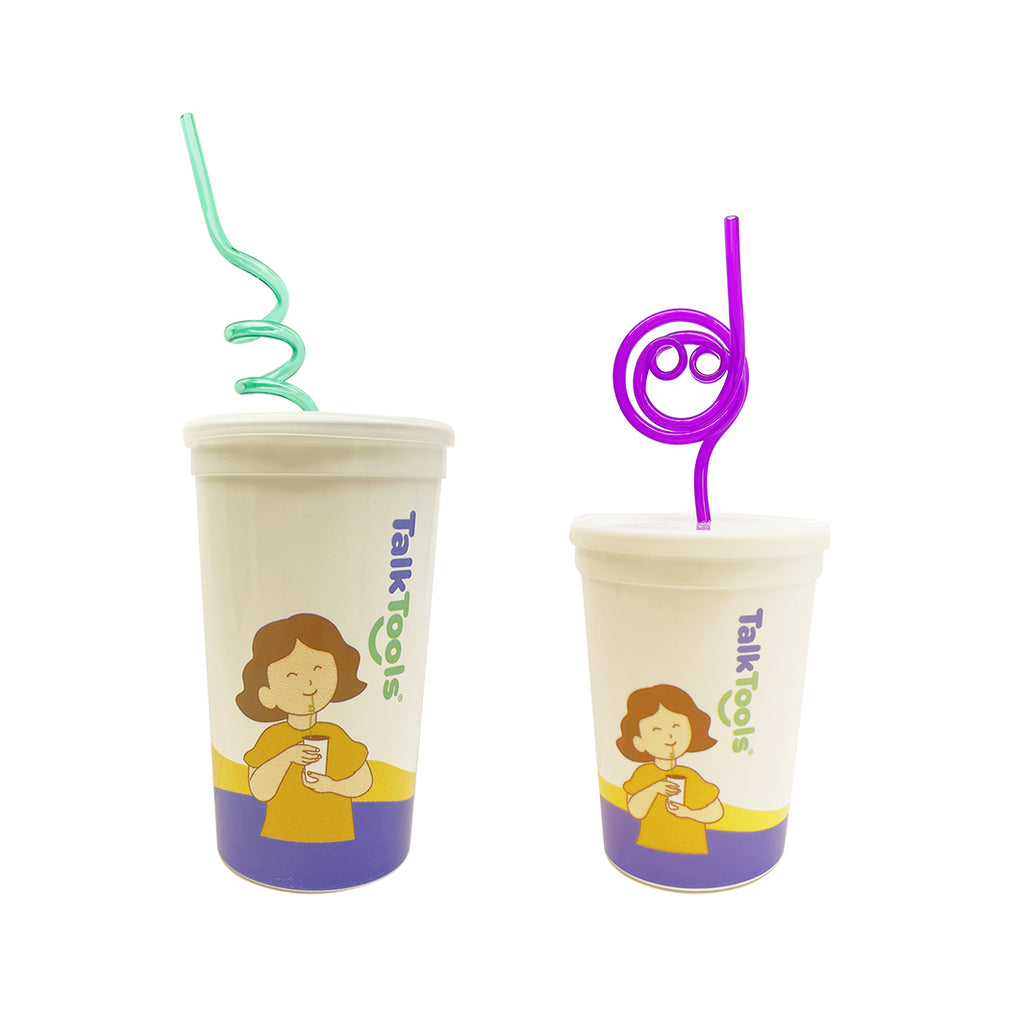 Vermida Kids Cups with Straws and Lids 12oz Spill Proof Toddlers