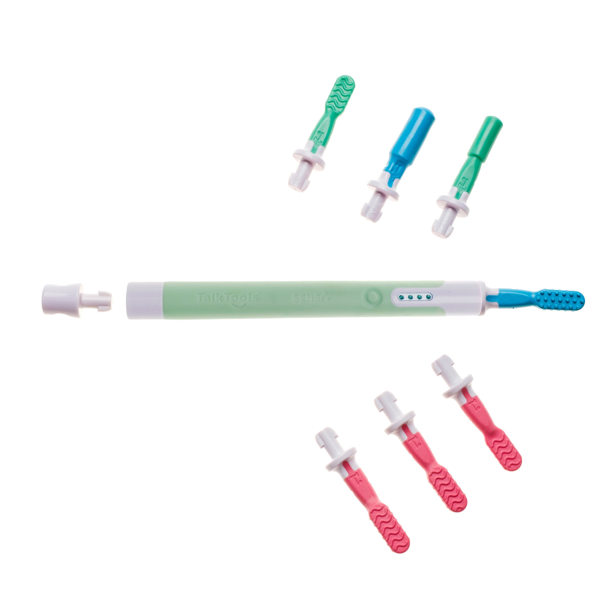 TalkTools Sensi Rechargeable Jaw Kit with graduated jaw tips