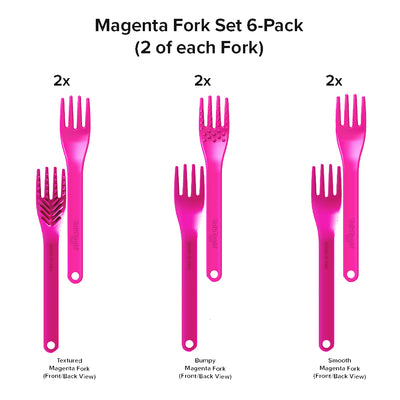 TalkTools® Magenta Fork™
