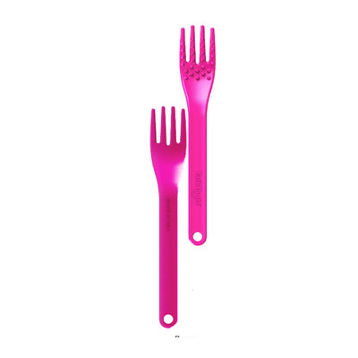 TalkTools® Magenta Fork™ (Bumpy)