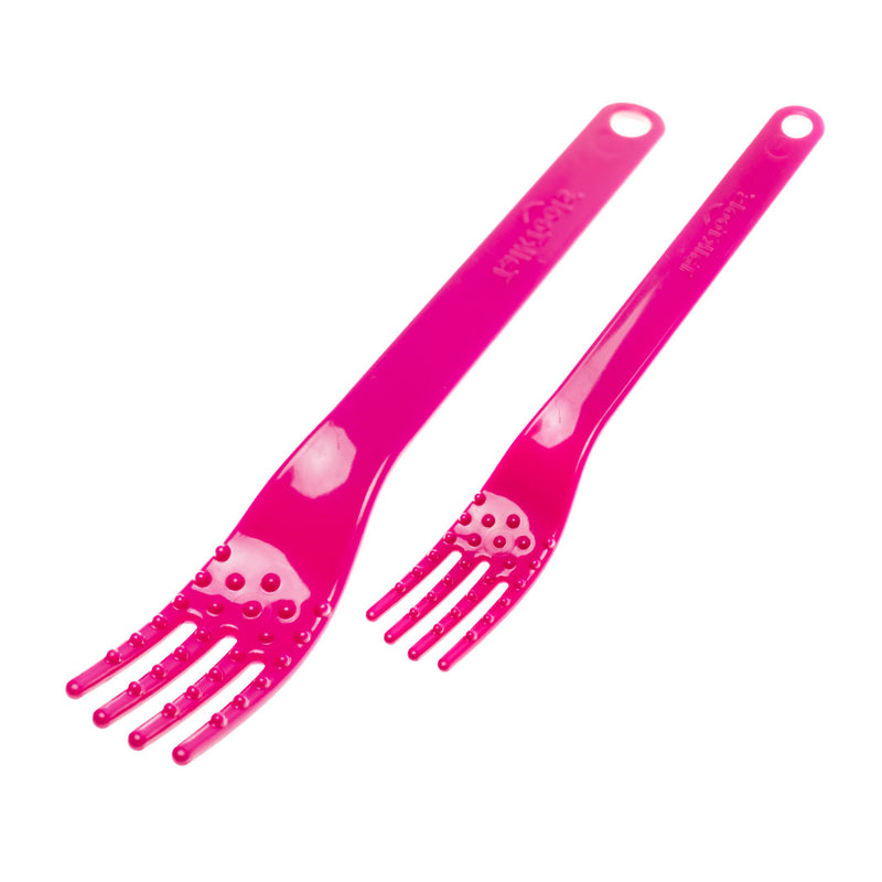 TalkTools® Magenta Fork™ (Bumpy)