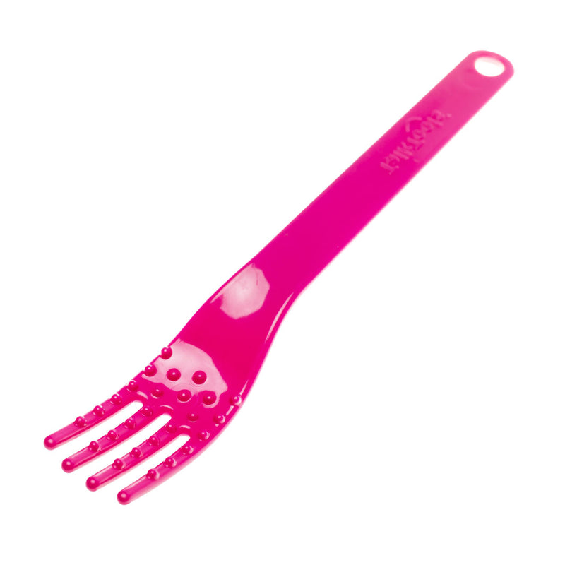 TalkTools® Magenta Fork™ (Bumpy)