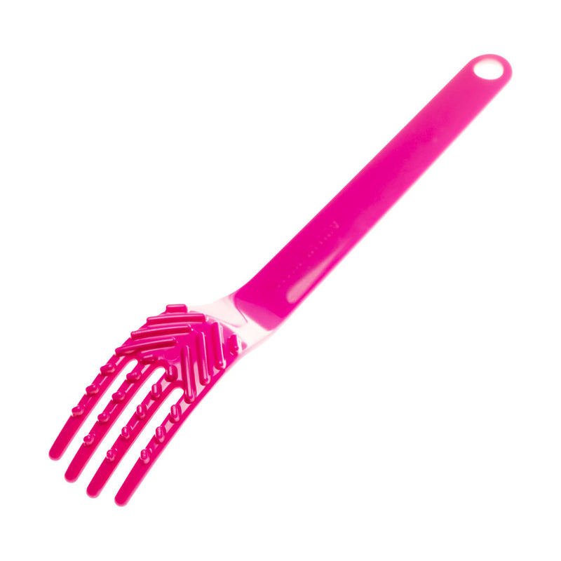 TalkTools® Magenta Fork™ (Textured)