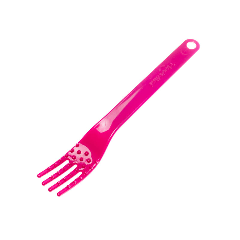 TalkTools® Magenta Fork™ (Bumpy)