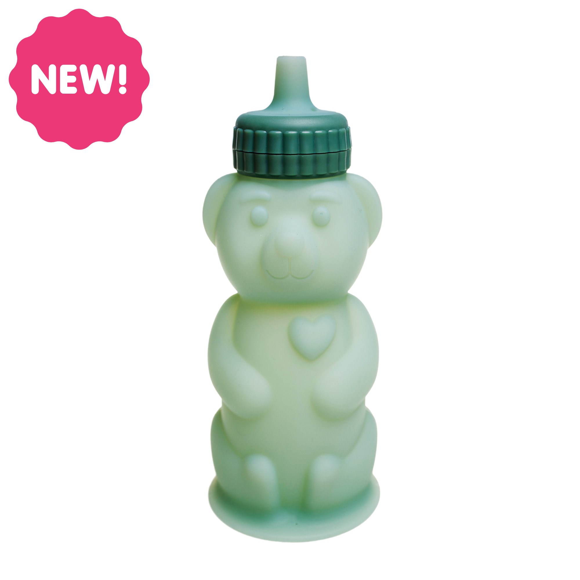 TalkTools Honey Bear Silicone therapy straw cup