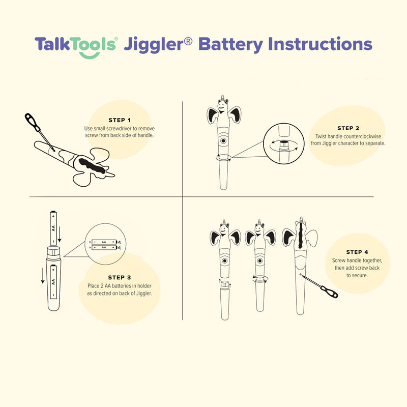 TalkTools® Jiggler™ Combo - Shark & Turtle