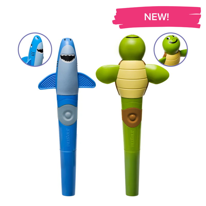 TalkTools® Jiggler™ Combo - Shark & Turtle