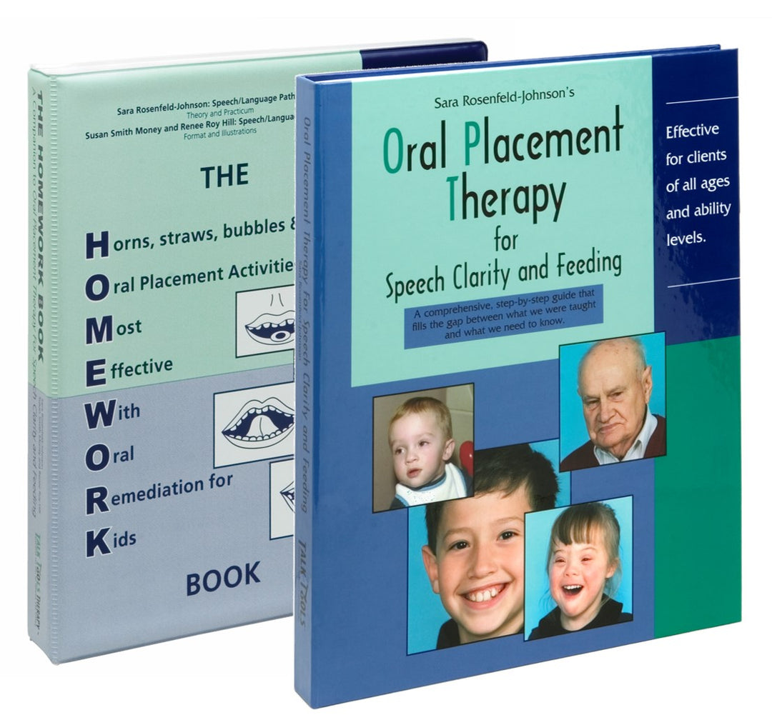 Oral Placement Therapy with Homework Book - TalkTools