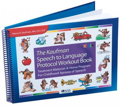 Kaufman Speech to Language Protocol Workout Book -  Talk-Tools